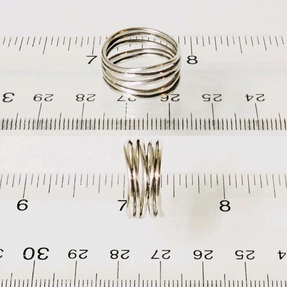 Tiffany & Co. Elsa Peretti Wave 5 Row Ring - Picture 6 of 8